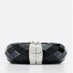NWT Ann Taylor Chunky Faceted Resin Bracelet